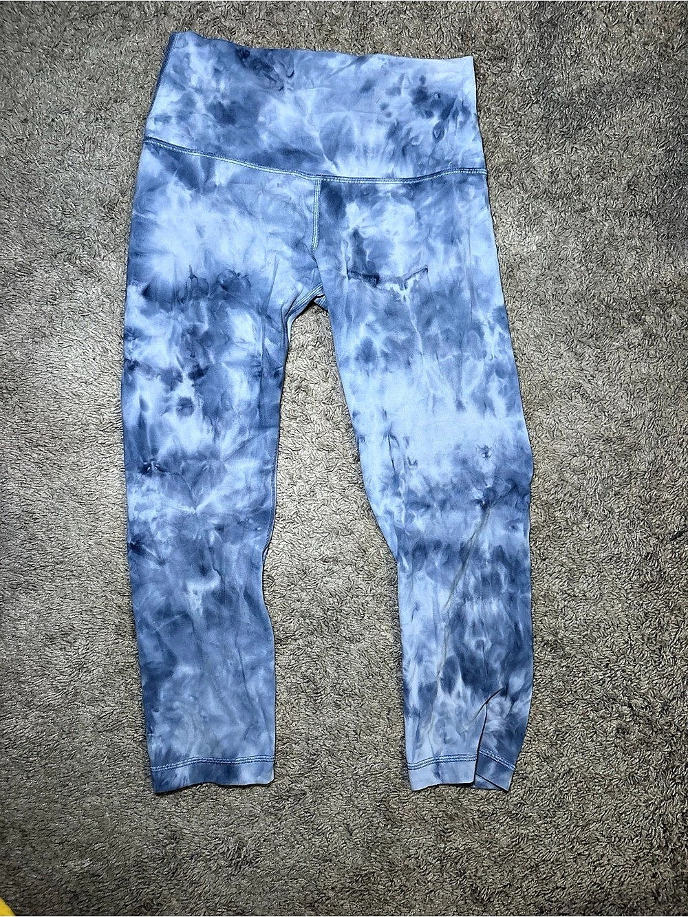 lululemon Align High-Rise Crop 21" *Diamond Dye Leggings Blue